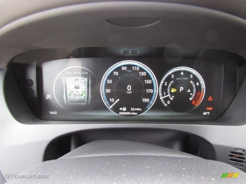 2018 Jaguar F-PACE 25t AWD R-Sport Gauges Photo #125428801