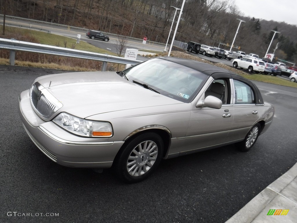 2003 Town Car Executive - Silver Birch Metallic / Medium Dark Parchment/Light Parchment photo #6