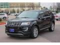 2017 Shadow Black Ford Explorer Limited  photo #3