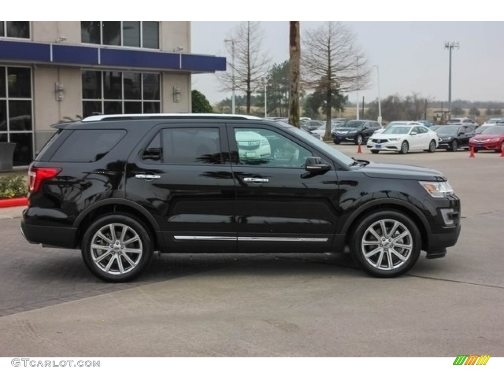 2017 Explorer Limited - Shadow Black / Ebony Black photo #8