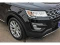 2017 Shadow Black Ford Explorer Limited  photo #10