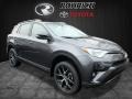 2018 Magnetic Gray Metallic Toyota RAV4 SE AWD  photo #1