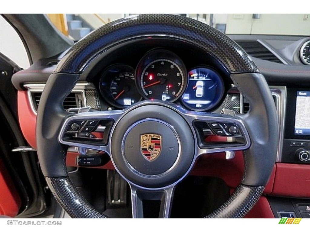 2017 Porsche Macan Turbo Steering Wheel Photos