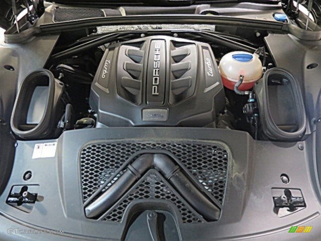 2017 Porsche Macan Turbo 3.6 Liter DFI Twin-Turbocharged DOHC 24-Valve VarioCam Plus V6 Engine Photo #125437858