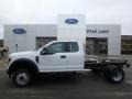Oxford White 2018 Ford F550 Super Duty XL SuperCab 4x4 Chassis