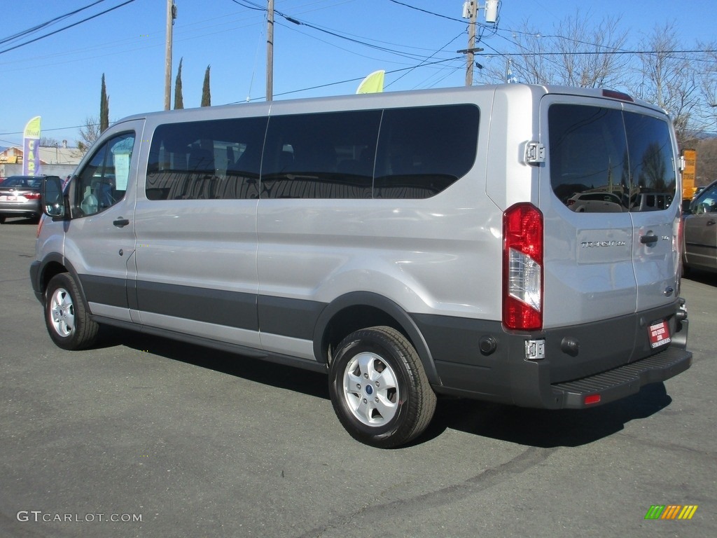 Ingot Silver 2017 Ford Transit Wagon XLT 350 LR Long Exterior Photo #125439412