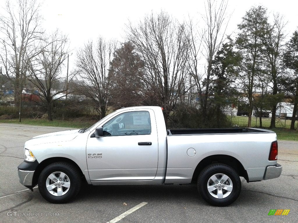 2018 1500 Tradesman Regular Cab - Bright Silver Metallic / Black/Diesel Gray photo #1