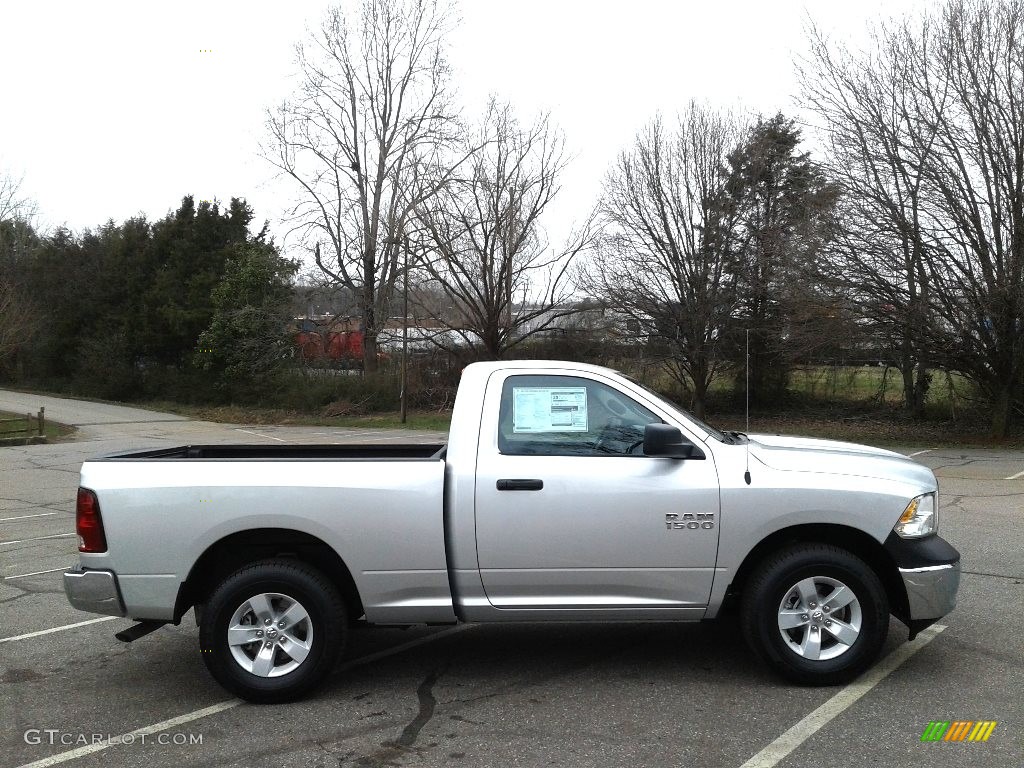 2018 1500 Tradesman Regular Cab - Bright Silver Metallic / Black/Diesel Gray photo #5