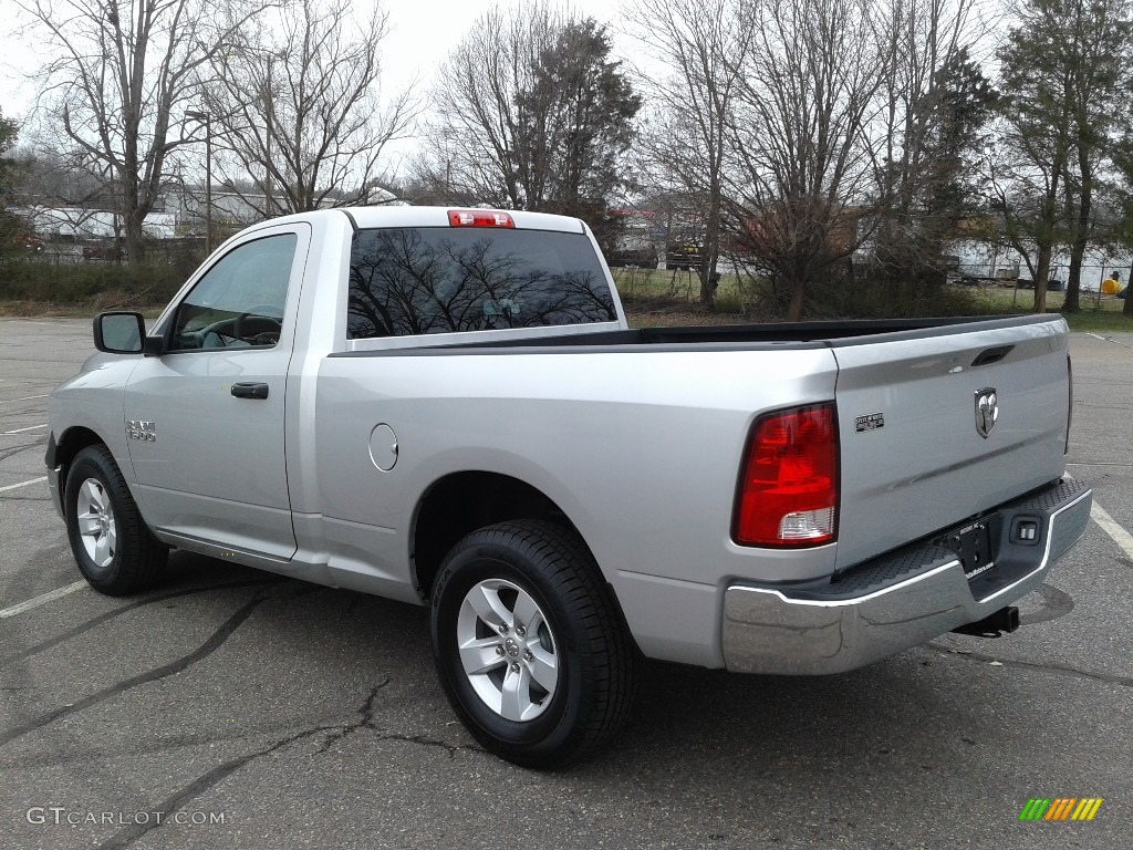 2018 1500 Tradesman Regular Cab - Bright Silver Metallic / Black/Diesel Gray photo #8