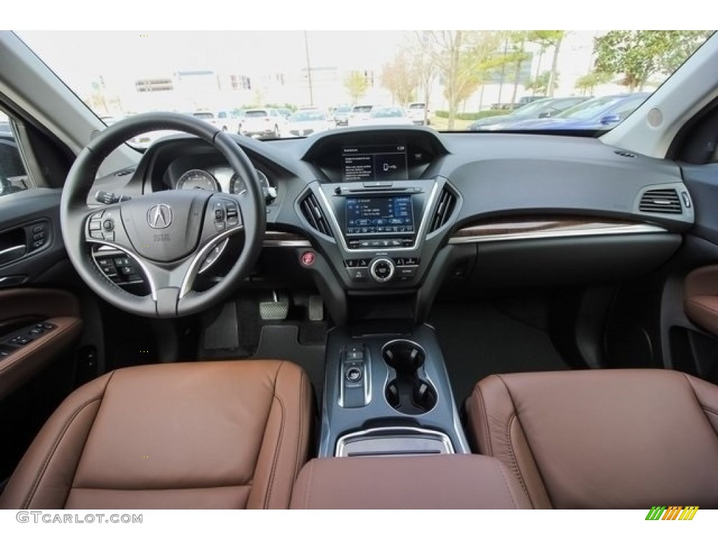 Espresso Interior 2018 Acura MDX AWD Photo #125442715