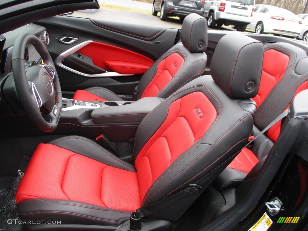 2018 Chevrolet Camaro SS Convertible Front Seat Photo #125442816
