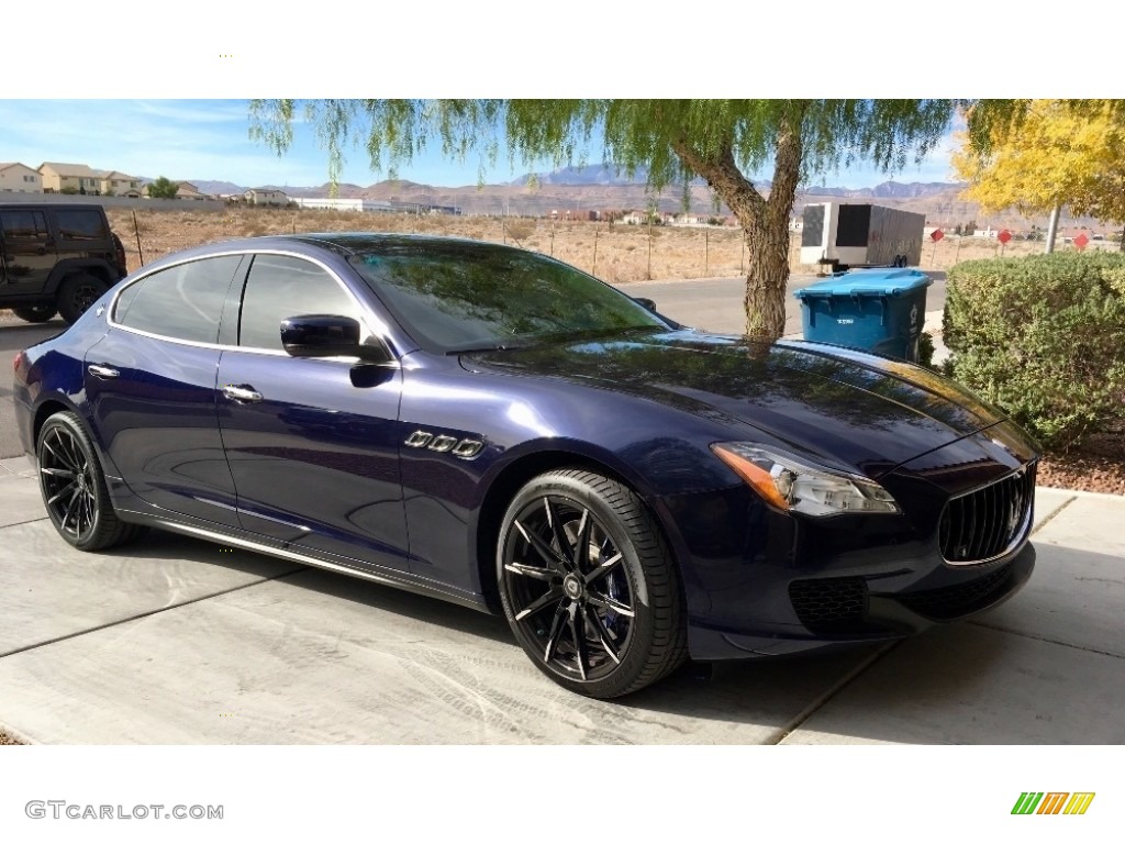 2014 Quattroporte GTS - Blu Passione (Passion Blue) / Sabbia photo #1