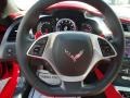 Adrenaline Red 2019 Chevrolet Corvette Grand Sport Coupe Steering Wheel