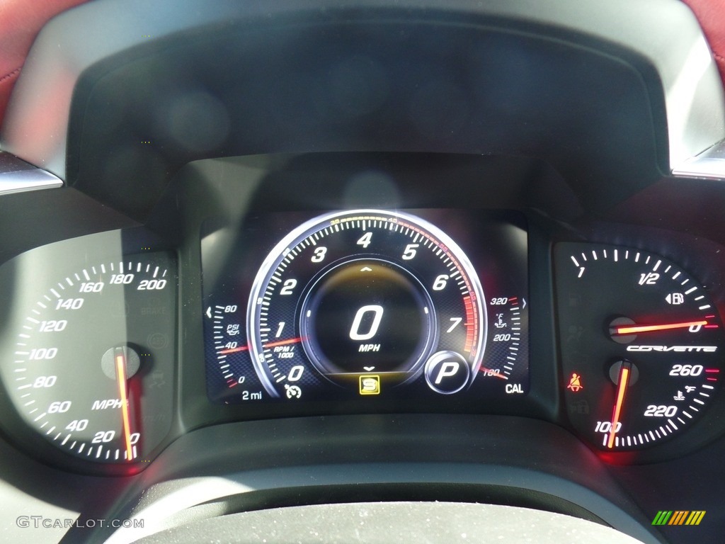 2019 Chevrolet Corvette Grand Sport Coupe Gauges Photo #125444710