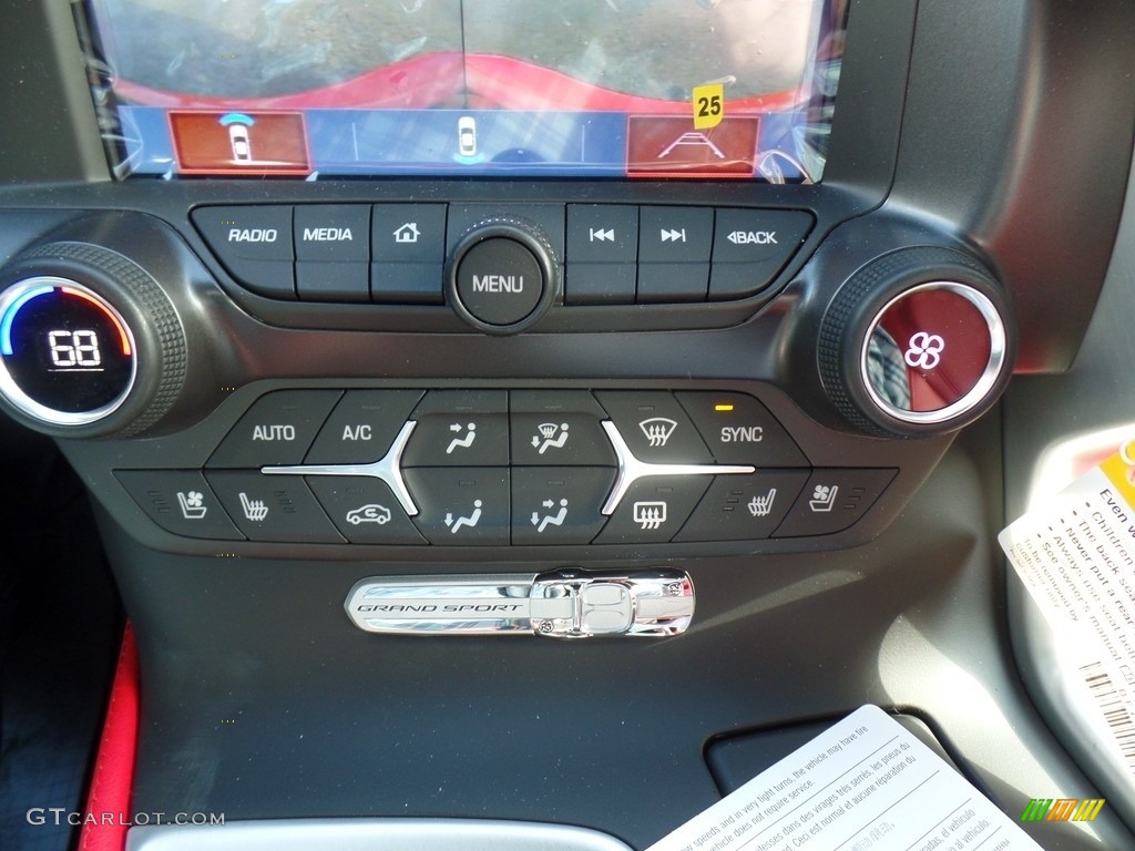 2019 Chevrolet Corvette Grand Sport Coupe Controls Photo #125444884