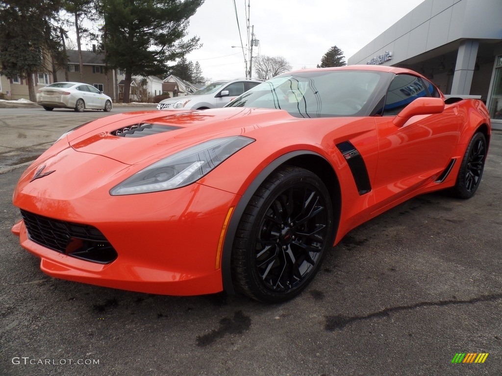 Sebring Orange Tintcoat 2019 Chevrolet Corvette Z06 Coupe Exterior Photo #125445112