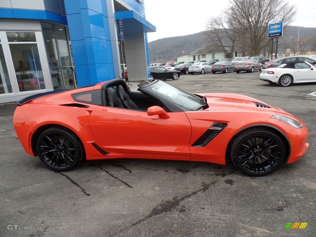 Sebring Orange Tintcoat 2019 Chevrolet Corvette Z06 Coupe Exterior Photo #125445152