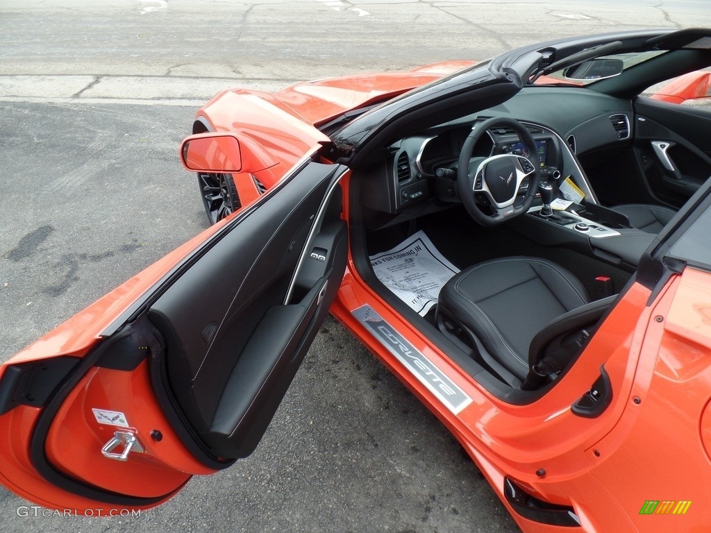 2019 Corvette Z06 Coupe - Sebring Orange Tintcoat / Black photo #6