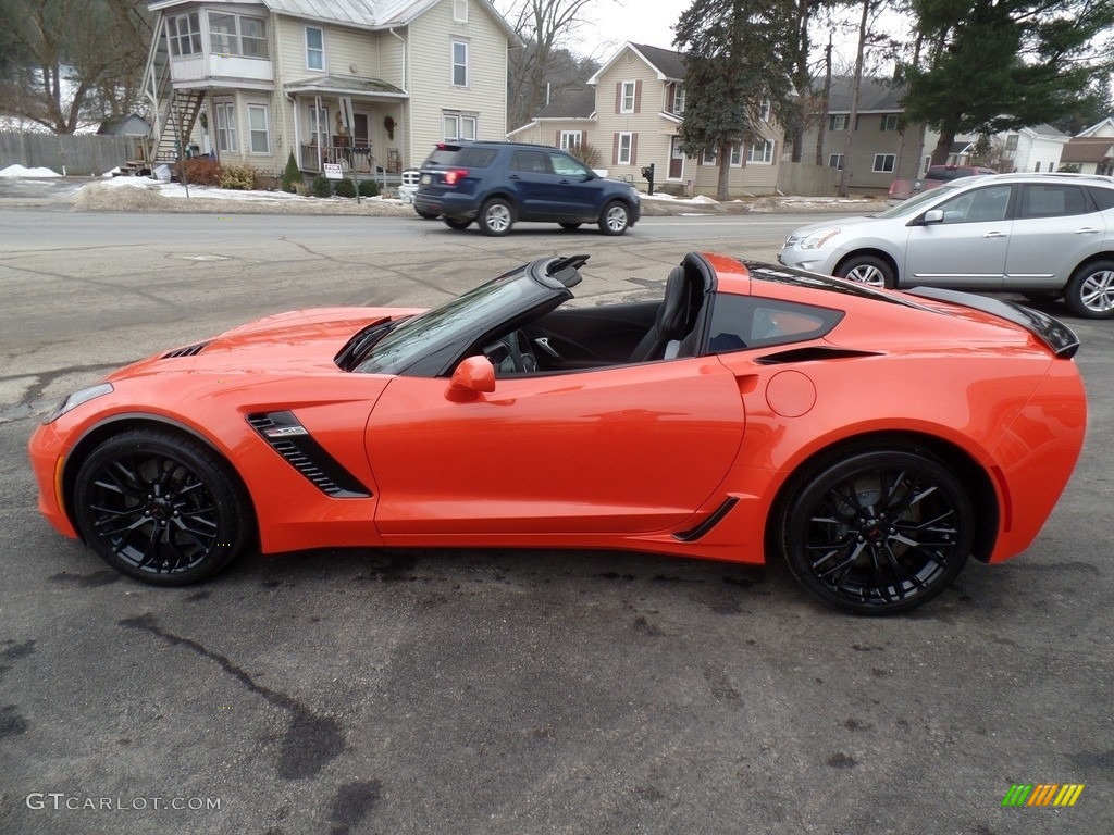 2019 Corvette Z06 Coupe - Sebring Orange Tintcoat / Black photo #7