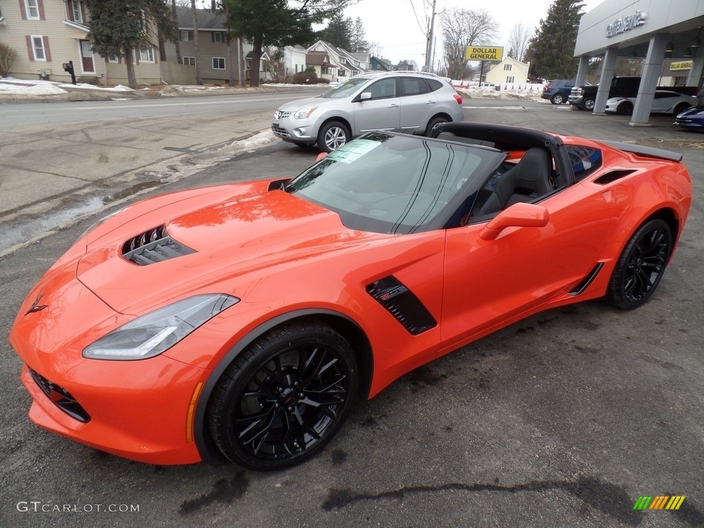 2019 Corvette Z06 Coupe - Sebring Orange Tintcoat / Black photo #8