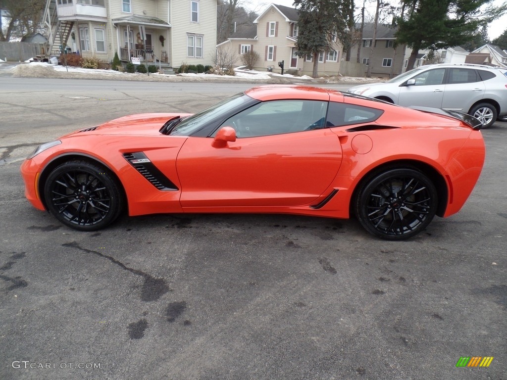 2019 Corvette Z06 Coupe - Sebring Orange Tintcoat / Black photo #11
