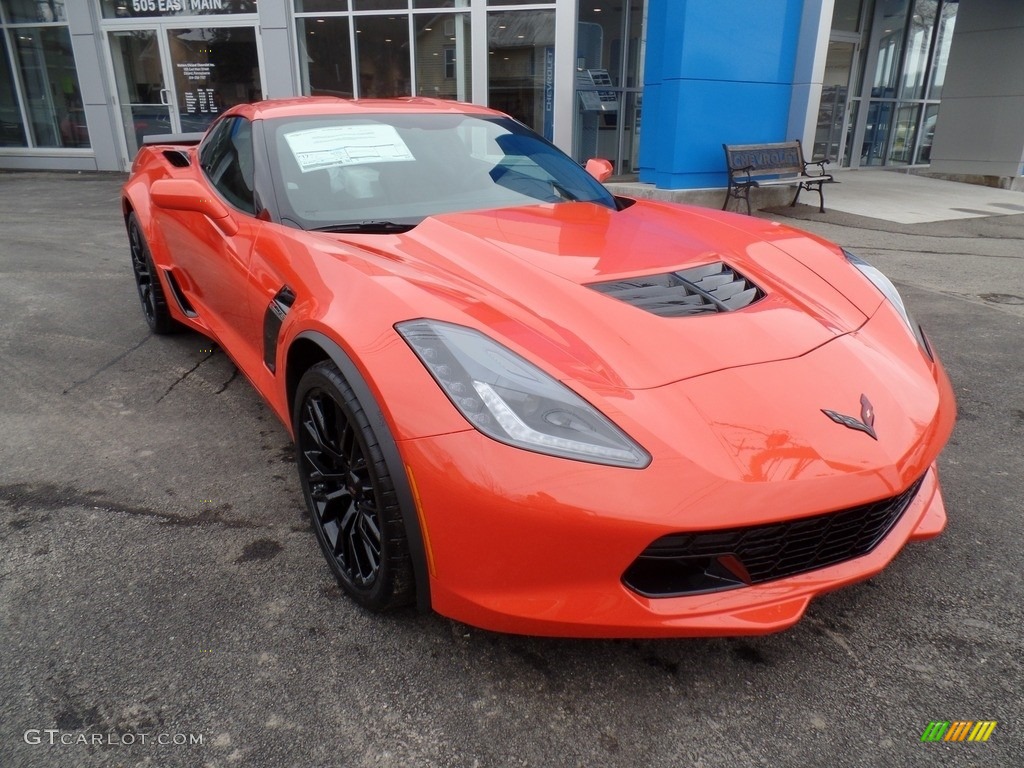 2019 Corvette Z06 Coupe - Sebring Orange Tintcoat / Black photo #14