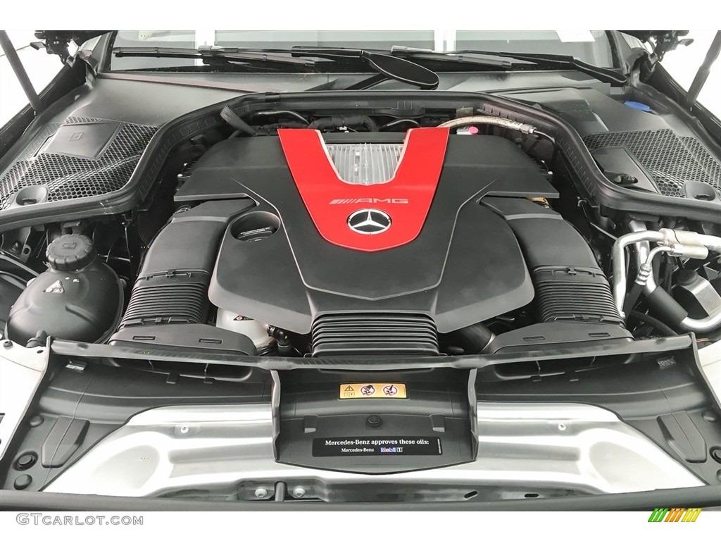 2018 Mercedes-Benz C 43 AMG 4Matic Coupe 3.0 Liter AMG biturbo DOHC 24-Valve VVT V6 Engine Photo #125445394