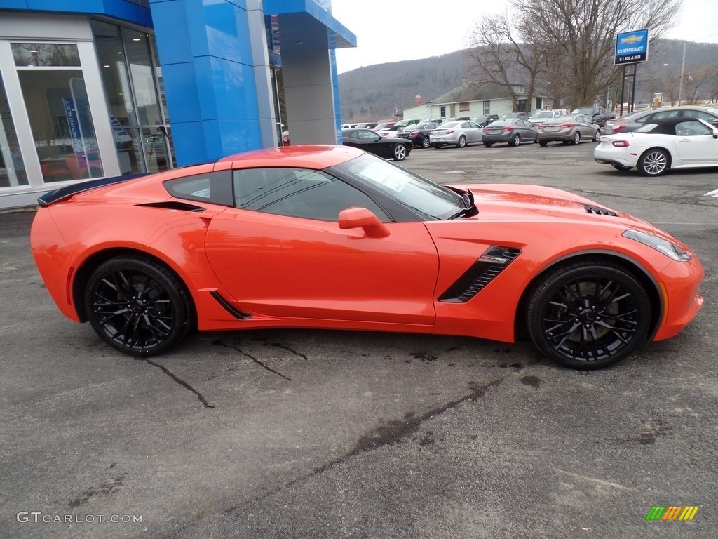 2019 Corvette Z06 Coupe - Sebring Orange Tintcoat / Black photo #15