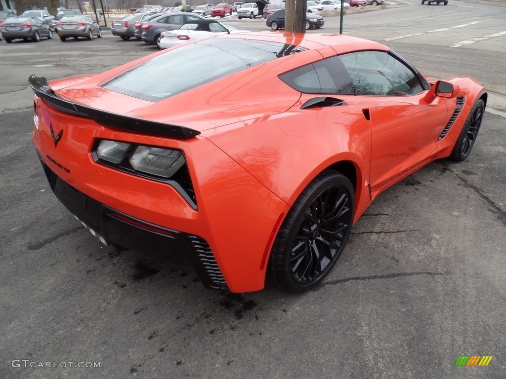 2019 Corvette Z06 Coupe - Sebring Orange Tintcoat / Black photo #16