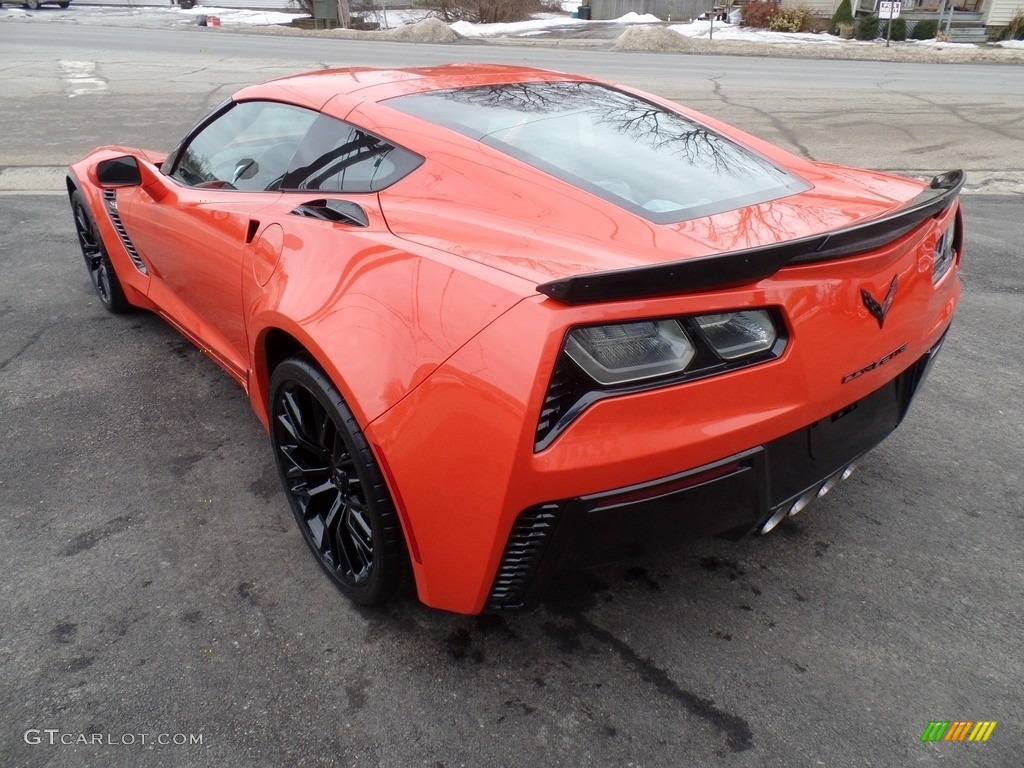 2019 Corvette Z06 Coupe - Sebring Orange Tintcoat / Black photo #18