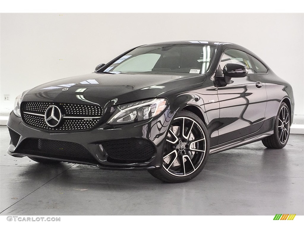 Black 2018 Mercedes-Benz C 43 AMG 4Matic Coupe Exterior Photo #125445523
