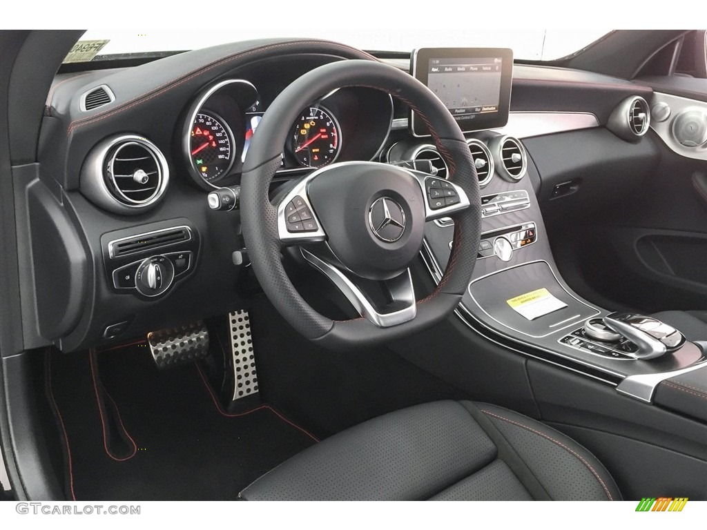 2018 Mercedes-Benz C 43 AMG 4Matic Coupe Black Dashboard Photo #125445670