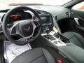 2019 Chevrolet Corvette Black Interior Prime Interior Photo