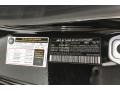 040: Black 2018 Mercedes-Benz C 43 AMG 4Matic Coupe Color Code