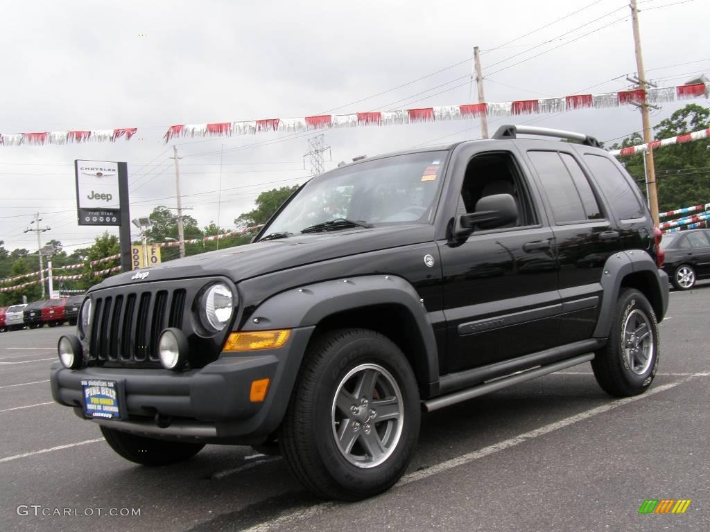 Black Jeep Liberty