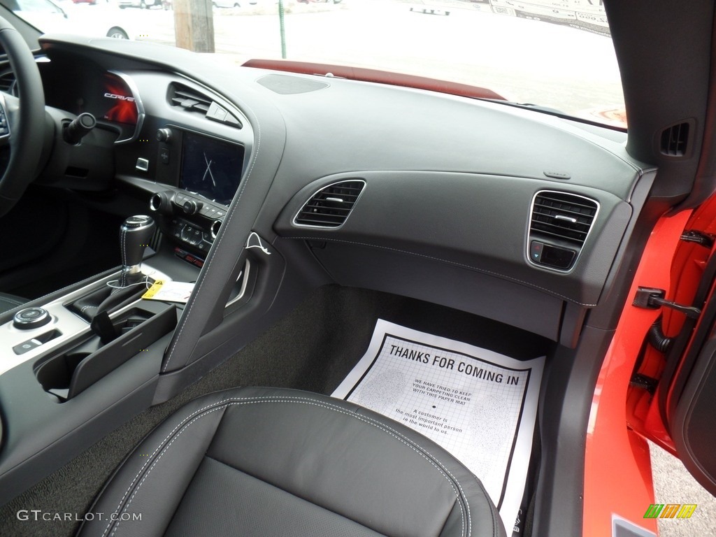2019 Chevrolet Corvette Z06 Coupe Black Dashboard Photo #125446150