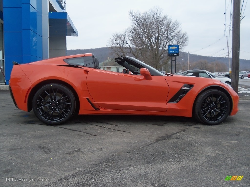 2019 Corvette Z06 Coupe - Sebring Orange Tintcoat / Black photo #57