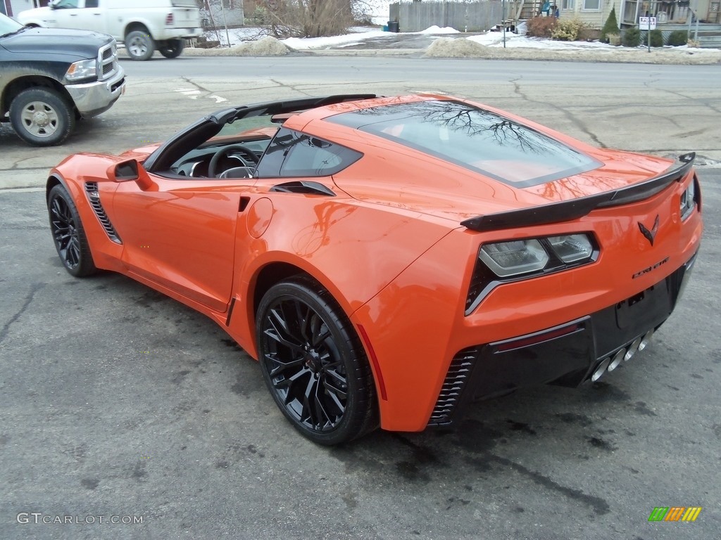 2019 Corvette Z06 Coupe - Sebring Orange Tintcoat / Black photo #62
