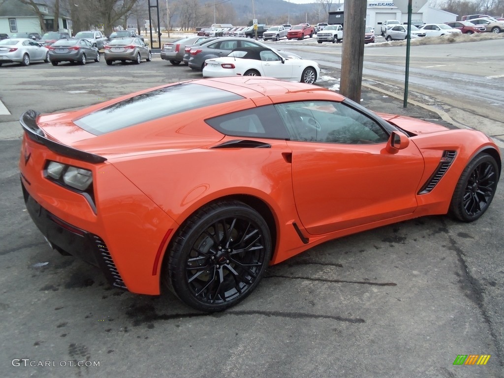 2019 Corvette Z06 Coupe - Sebring Orange Tintcoat / Black photo #63