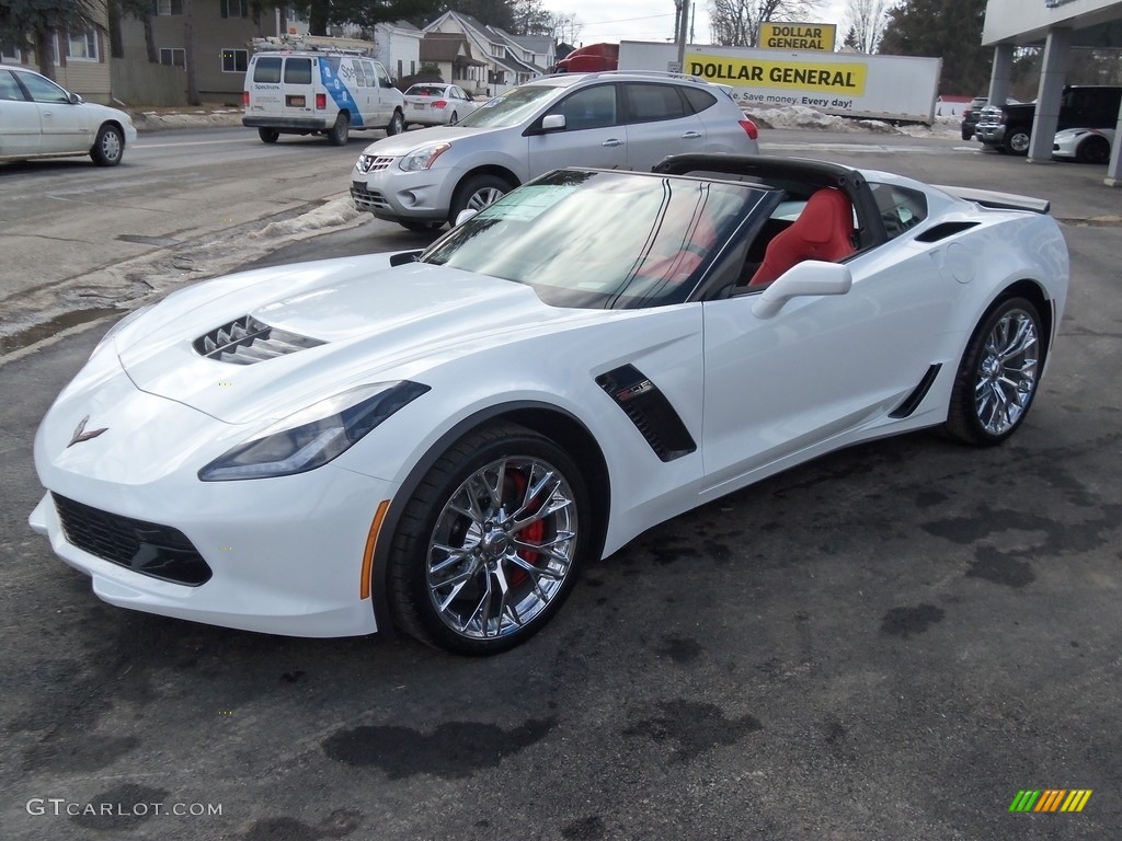 Arctic White 2018 Chevrolet Corvette Z06 Coupe Exterior Photo #125447896