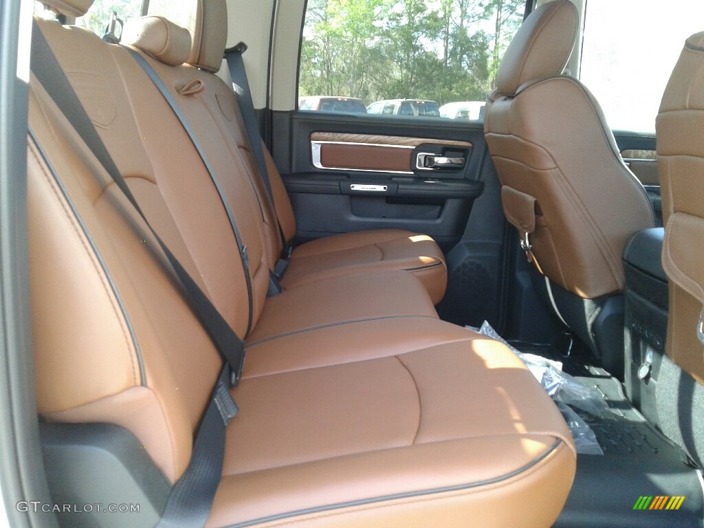 2018 Ram 2500 Laramie Longhorn Crew Cab 4x4 Rear Seat Photo #125449531