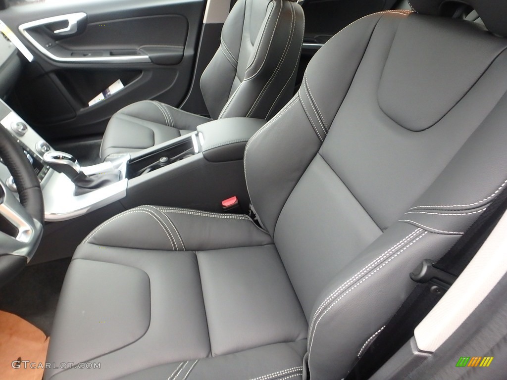 Black Interior 2018 Volvo S60 T5 AWD Dynamic Photo #125449699