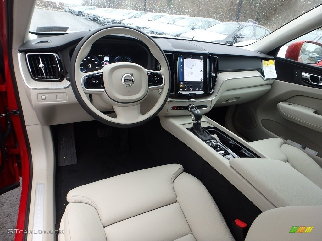 Blonde Interior 2018 Volvo XC60 T6 AWD Inscription Photo #125450224