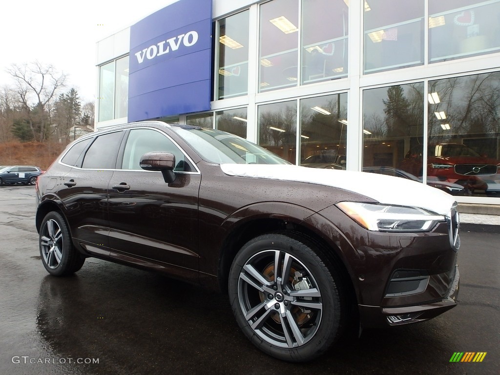 Maple Brown Metallic 2018 Volvo XC60 T6 AWD Momentum Exterior Photo #125450569