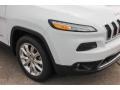 2016 Bright White Jeep Cherokee Limited  photo #10