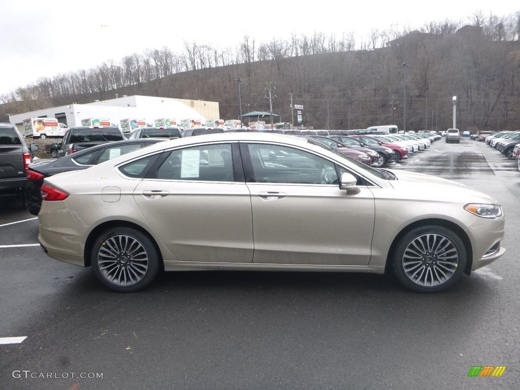 2018 Fusion SE AWD - White Gold / Ebony photo #1