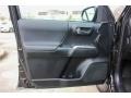 Cement Gray 2017 Toyota Tacoma TRD Sport Double Cab Door Panel