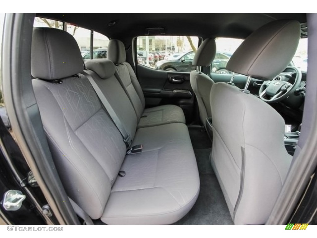 2017 Toyota Tacoma TRD Sport Double Cab Rear Seat Photos