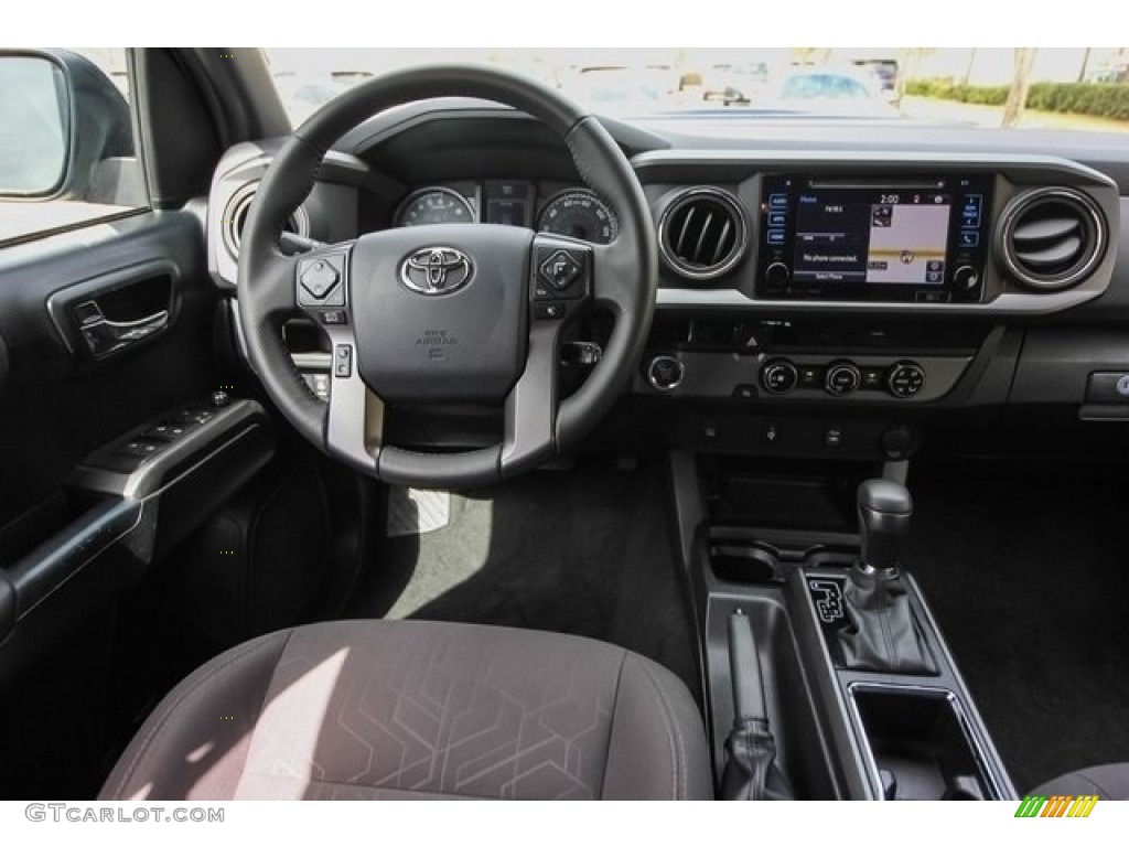 2017 Tacoma TRD Sport Double Cab - Black / Cement Gray photo #27