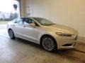 2018 White Gold Ford Fusion SE  photo #1